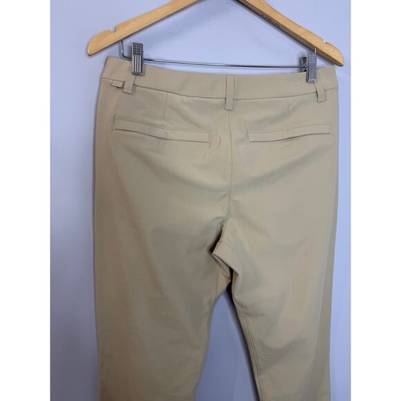 Lululemon ABC Pants Mens Slim Fit Warpstreme Stretch Beige Khaki Sz 32 - Picture 9 of 13